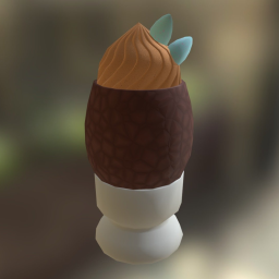 Chocolate Mousse Easter Egg