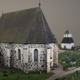Stone church of Nousiainen, Finland