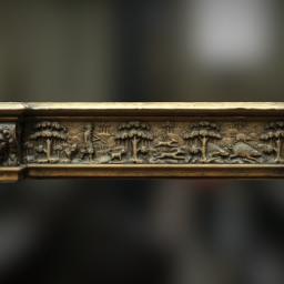 Ornamental cabinet [detail], Rijksmuseum