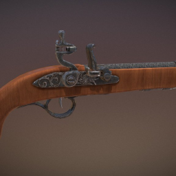 Flintlock pistol