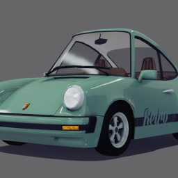 Cartoon Sports Car