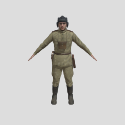 Russian tank crew