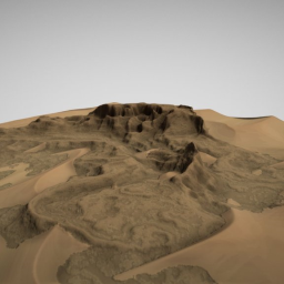 Mountainous Desert