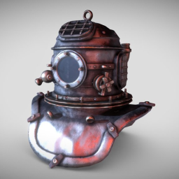 Old Diving Helmet