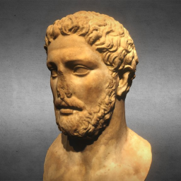 Portrait of the philosopher Pythagoras