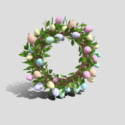 Easter Door Wreath
