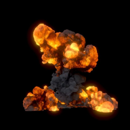 Explosion as Solid