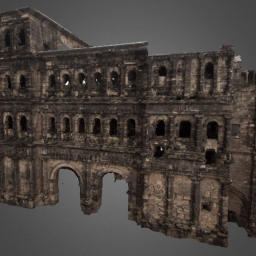 Porta Nigra - Roman city gate in Trier, Germany