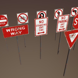 Warning Signs Set