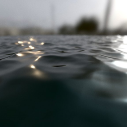 animated water surface