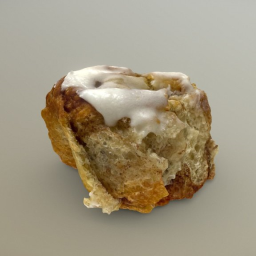 Half-Eaten Cinnamon Roll