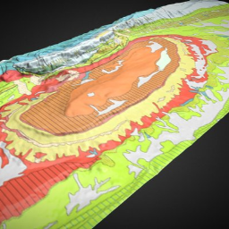 3D geological map
