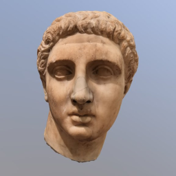 Bust of a young man
