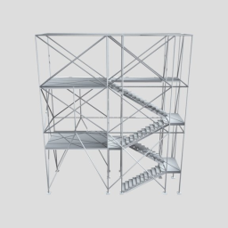 Scaffold Stairs Steel construction