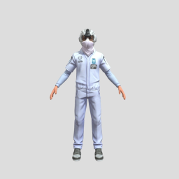 Hazmat Suit - Backrooms