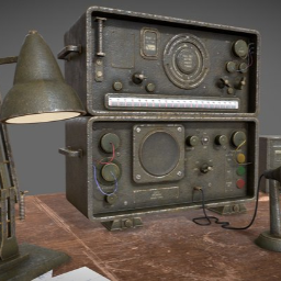 Old Style Military Radio