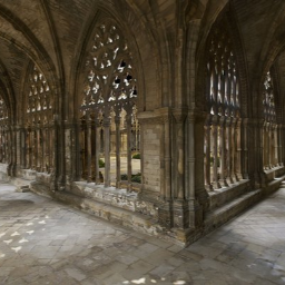 Cloister Cathedral of St. Mary of La Seu Vella