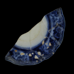 Johnson Brothers Flow Blue Ceramic Dish