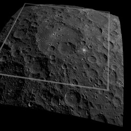 Moon - Gagarin crater
