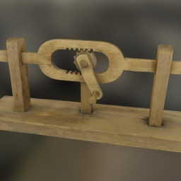 Christopher Polhem mechanical wooden modelTM1359