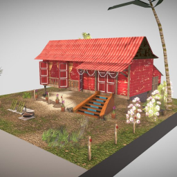 Diorama Kampung