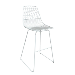 Brody Bar Chair White - 101024