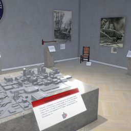 3D Fire House Museum Exhibit