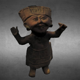 Standing man smiling