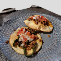 2 Pork Tostadas