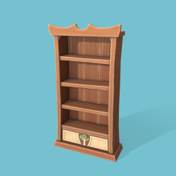 Stylized Bookshelf