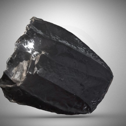 Obsidian lithic core