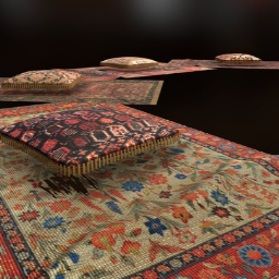 Ottoman Pillow and Carpets v2