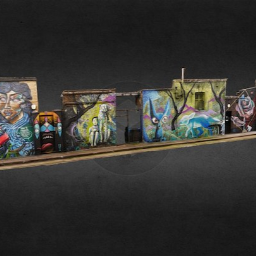 Street Art wall - Camden - London