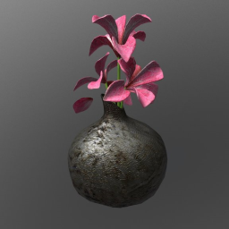 Vase and Flowers