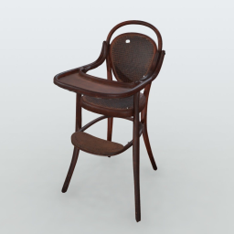 Baby McKee Bentwood High Chair - Preview