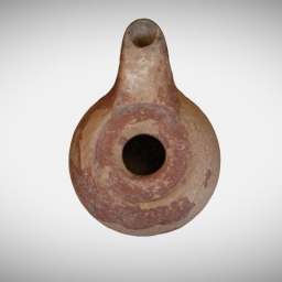 Terracotta lamp