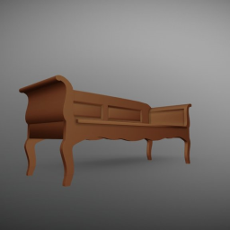 Russian Mennonite Furniture Resting Bench