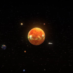 Solar System with Animation