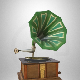 Tube gramophone