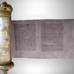 Esther's scroll in a cover