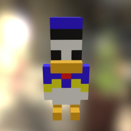 Pixel ArtVoxel Art (Donald Duck)