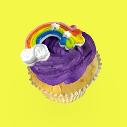 Rainbow Cupcake
