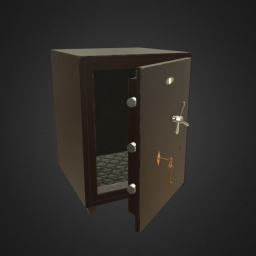 Low poly Safe BearLock