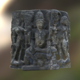 Sculpture at Ukhimath Temple