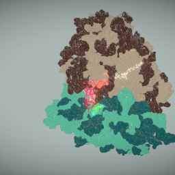 Molecular structure of human ribosome