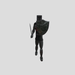 Knight Attack and Defend Animation
