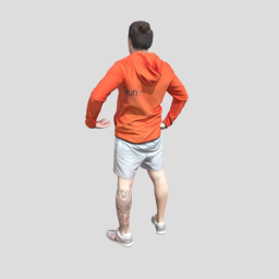 Sports player standing