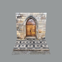 Door (at the foot of Charles Bridge), Prague
