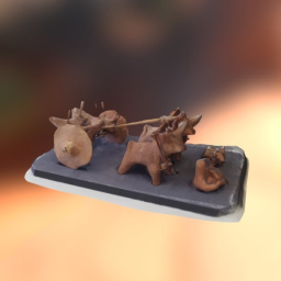 6683194 Harappan Ceramic Model Cart