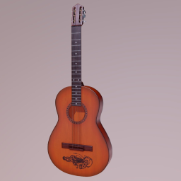 Freebie - Game Art: Acoustic Guitar
